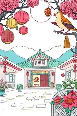 潮汐回声漫画封面：退潮后的礁石与缠绕的海藻